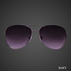 Fashion Nova Pierce Aviator Sunglasses | Gold Frame Gradient Lens